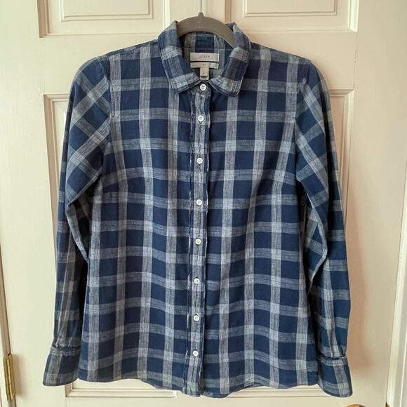 J.Crew Womens Boy Style Button Up Size 2 - Picture 6 of 7